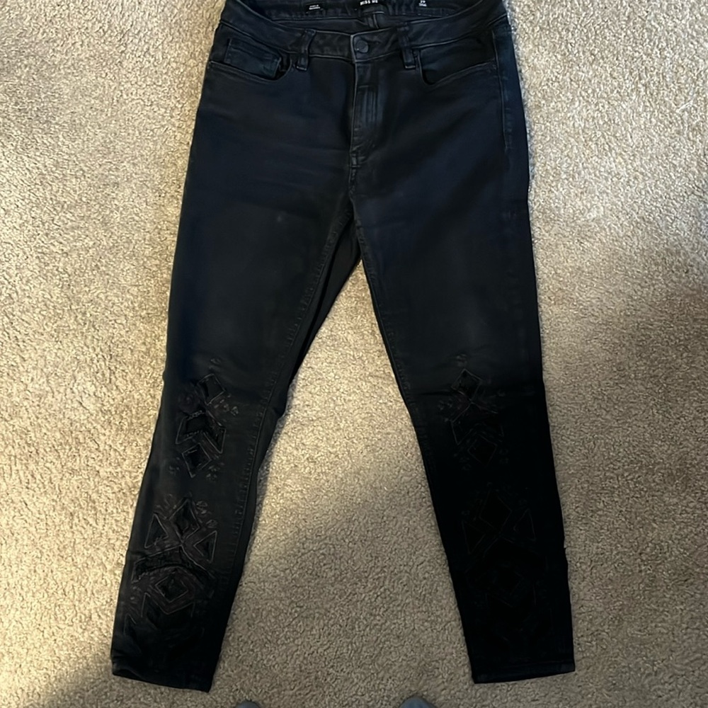 Miss Me black skinny jeans.